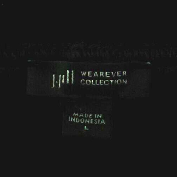 J. Jill Size Large L Black Wearever Collection Smooth Fit Faux Suede Leggings - Picture 3 of 7